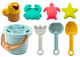  Zestaw do piasku LEAN Toys Pastelowy 20448 (5905991027355) - obraz 1