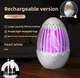 Антимоскитная лампа-ловушка от насекомых LY-841, портативная, USB, 2 в 1 ночник и уничтожитель комаров - изображение 2