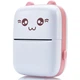 Портативный мини-принтер Mini Printer, термопринтер с Bluetooth, детский карманный, розовый - изображение 2
