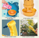 Генератор мильних бульбашок Bubble Gun Blaster "Кулемет" Bambi BB-04893 - зображення 4