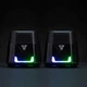 Колонки Fantech проводные для ПК ноутбука 6Вт RGB USB/AUX компьютерная акустика (GS205 ) - изображение 6