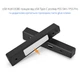 Адаптер-переходник USB HUB DOBE (USB хаб) четыре разъема: 3х - USB-A 2.0 / 1x - USB Type-C для консоли-приставки Sony PlayStation 5: PS5 Slim / PS5 Pro (Disk Drive version / Digital Edition) - изображение 5