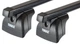 Багажник у штатні місця Thule Squarebar для Renault Kangoo (mkI); Nissan Kubistar (mkI) 1996-2007; Renault/Dacia Dokker (mkI) 2012→ (TH 760-753-3021) - зображення 1