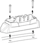Монтажний комплект Thule 187019 для Mercedes-Benz V-Class (W447) 2014→ / Vito/Viano (W639) 2003-2014 (TH 187019) - изображение 2