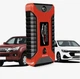 Пускозарядное устройство с компрессором Jump Starter, Компактная пусковая зарядка для авто 9469550 Red - изображение 10