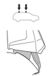 Монтажний комплект Thule 5180 для Honda Civic (mkIX) (седан) 2012-2015; Acura ILX (mkI) 2013→ (TH 5180) - зображення 2