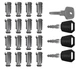 К-т ключей с личинками (16 шт) Thule One-Key System 451600 (TH 451600) - изображение 1
