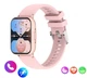 Смарт-годинник жіночий Lige Z169 pink (дзвінки, пульсоксиметр) - зображення 1