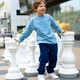 Штани дитячі спортивні для хлопчиків Trendy Tot 03-01523 синій 122 см (7 років) - зображення 6