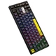 Безпровідна ігрова клавіатура Onikuma G58 з RGB-підсвіткою |82 клавіші, Brown Switch| Чорний - зображення 3