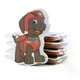 Набор пряников с принтом Щенячий патруль (Paw Patrol) (45 г/шт) (8 шт/уп) - изображение 7