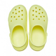 Дитячі крокси для дівчинки Crocs Classic Kids Crush Cutie Sulphur (31/32, лимонний) - изображение 4