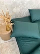 Бавовняна постільна білизна Сімейний 150х210 наволочка 2х50х70 Зелений (Р7-Post-rus-0035) - зображення 7