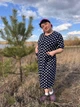 Летний халат с коротким рукавом на молнии XL Черный (Д-al-batal-25-001-02) - изображение 7
