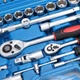 Профессиональный набор 108 предметов ручного инструмента UFT Settools 4 из хром-ванадиевой стали в пластиковом кейсе (UFTsettools4) - изображение 3