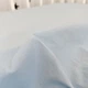 Простынь на резинке в кроватку 120х60 см Oh My Kids™ светло-голубя однотонная - изображение 5