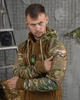 Флісова Кофта 7.62 з липучками під шеврони койот розмір XL - зображення 3
