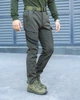 Штани-карго Pobedov Static Soft Shell на мікрофлісі хакі розмір XL - зображення 1