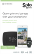 Відкривач воріт для смартфонів Solo Garage opener Mini (8056772850253) - зображення 2