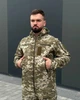 Чоловіча Форма B&L Softshell на флісі Куртка з капюшоном + Штани піксель розмір 5XL - зображення 4