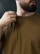 Чоловіча Бавовняна Футболка койот розмір 5XL - изображение 7