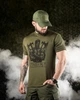 Футболка Oblivion Tactical Coolmax з принтом Страху немає олива розмір M - изображение 3