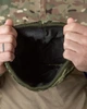 Шапка на флісі з підворотом піксель розмір універсальний - зображення 3