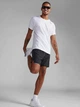 Футболка спортивная длинная мужская 2XU Aero Tee MR6557a_WHT/SRF 2XL Белая (9336340993483) - изображение 7