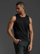 Спортивная майка мужская 2XU Aero Tank MR6676a_BLK/SRF 2XL Черная (9336340892014) - изображение 5