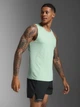 Спортивная майка мужская 2XU Aero Tank MR6676a_DGM/BRF M Зеленая (9359420063166) - изображение 4