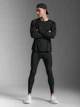 Тайтсы мужские 2XU Aero Mesh Compression Tights MA7377b_BLK/SRF M Черные (9359420062671) - изображение 3