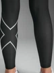 Спортивные леггинсы для фитнеса высокие женские 2XU Aero Mesh Hi-Rise Comp Tights WA7378b_BLK/SRF S Черные (9359420068901) - изображение 6