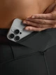 Спортивные леггинсы для фитнеса высокие женские 2XU Aero Mesh Hi-Rise Comp Tights WA7378b_BLK/SRF S Черные (9359420068901) - изображение 8