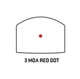 Прицел коллиматорный Sig Optics ROMEO-X COMPACT-BLACKOUT, OPEN, 3 MOA RED DOT, BLACK - изображение 3