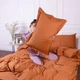 Простынь MirSon детская 110x160 см 30-0005 Brown Satin Stripe (2200007089024) - изображение 4