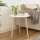 Стол журнальный Modern Home 42 х 42 см (M50278-W) Белый - изображение 5