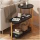 Стіл журнальний Modern Home 3 яруси 85 х 40 х 62 см (M50272-BL) Чорний - зображення 3