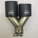 Насадка наконечник глушителя Akrapovic 63-89 R-JB carbon d63мм L240мм зовн 190*89мм на выхлопную трубу SV0372 - изображение 2
