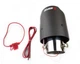 Насадка глушника Akrapovic J31 LED-RED світлова carbon d63мм L170мм зовн d110мм SV0734 - зображення 4