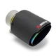 Насадка наконечник глушника Akrapovic AK 63-101 ZBDC d63мм L170мм зовн d101мм на вихлопну трубу SV0650 - зображення 1