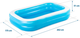 Basen dmuchany Bestway 54006 262 x 175 x 51 cm (6942138950526) - obraz 3