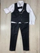 Костюм святковий для хлопчика Terry 5351 116 см Чорний - зображення 2