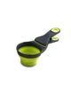 Мерный стакан для корма Dexas Collapsible KlipScoop складной на клипсе 240 мл Салатовый (dx30732) - изображение 1