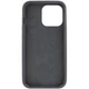 Чохол силіконовий Full Silicone Case for iPhone 14 Pro Max Dark Grey (з закритим низом) - зображення 2