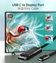 Кабель Choetech Thunderbolt 3 DisplayPort M V1.4 USB 3.1 Type-C M 1.8m (XCP-1803) - изображение 5