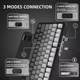 Клавиатура Attack Shark X85 Wireless Mechanical Keyboard (Градиентный дизайн, переключатели White Jade) беспроводная - изображение 8
