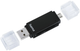 Кардрідер Hama Basic USB 2.0 SD / microSD microUSB Black (4047443405531) - зображення 2