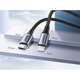 Кабель UGREEN US304 USB-C to Lightning M/M Cable Aluminum Shell Braided 1m (Чорний) (60759) - изображение 2