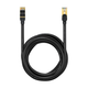 Кабель Baseus High Speed Seven Types of RJ45 10Gigabit Network Cable 15m Black (WKJS010801) - зображення 1