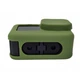 Чохол захисний силіконовий камуфляжний ОЛИВА для GoPro Hero Black 13/12/11/10/9 бампер кейс для захисту та маскування хакі зелений (84901) - зображення 5